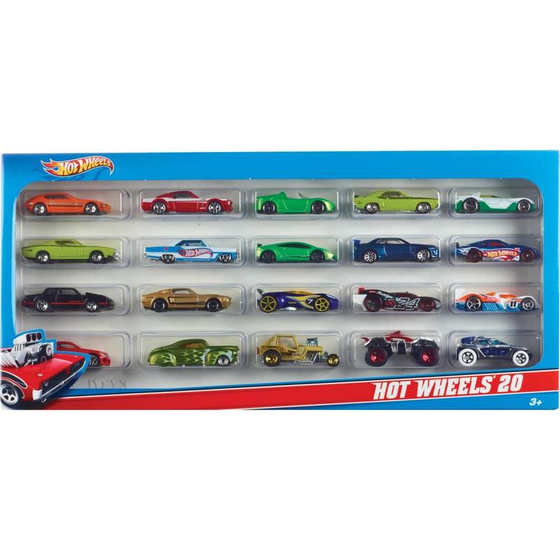 Carrinhos Hot Wheels Pacote 20 Unidades - Mattel - Carrinhos de